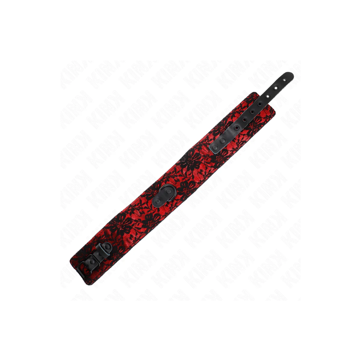 Spitzenkette mit Gürtel mit Echtledergürtel 105 cm / 44 X 5,5 cm von Kink Collar & Gag kaufen | Fesselliebe