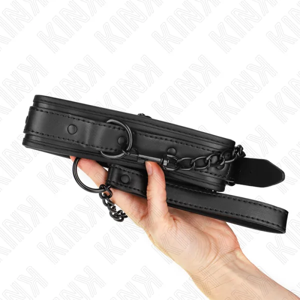 Neopren Bondage Halsband Modell 2 mit Gürtel 78 cm Verstellbar 37,5 X 49,5 cm von Kink Collar & Gag kaufen | Fesselliebe