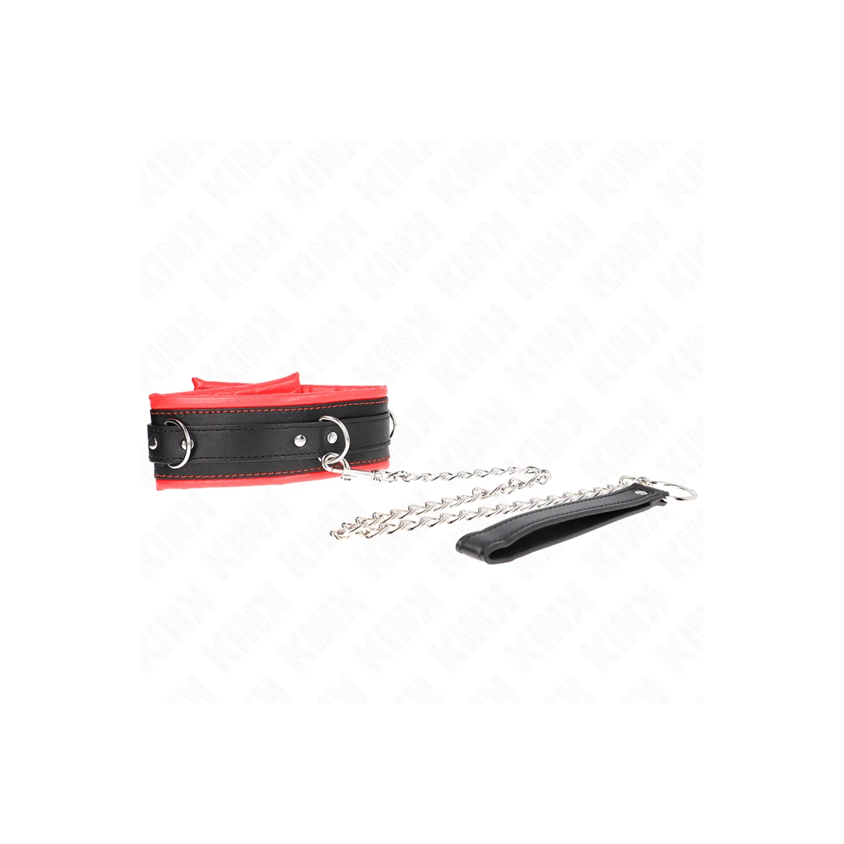 Schwere Halskette mit Gürtel 65 cm Modell 3 Verstellbar 36,5-50 cm von Kink Collar & Gag kaufen | Fesselliebe