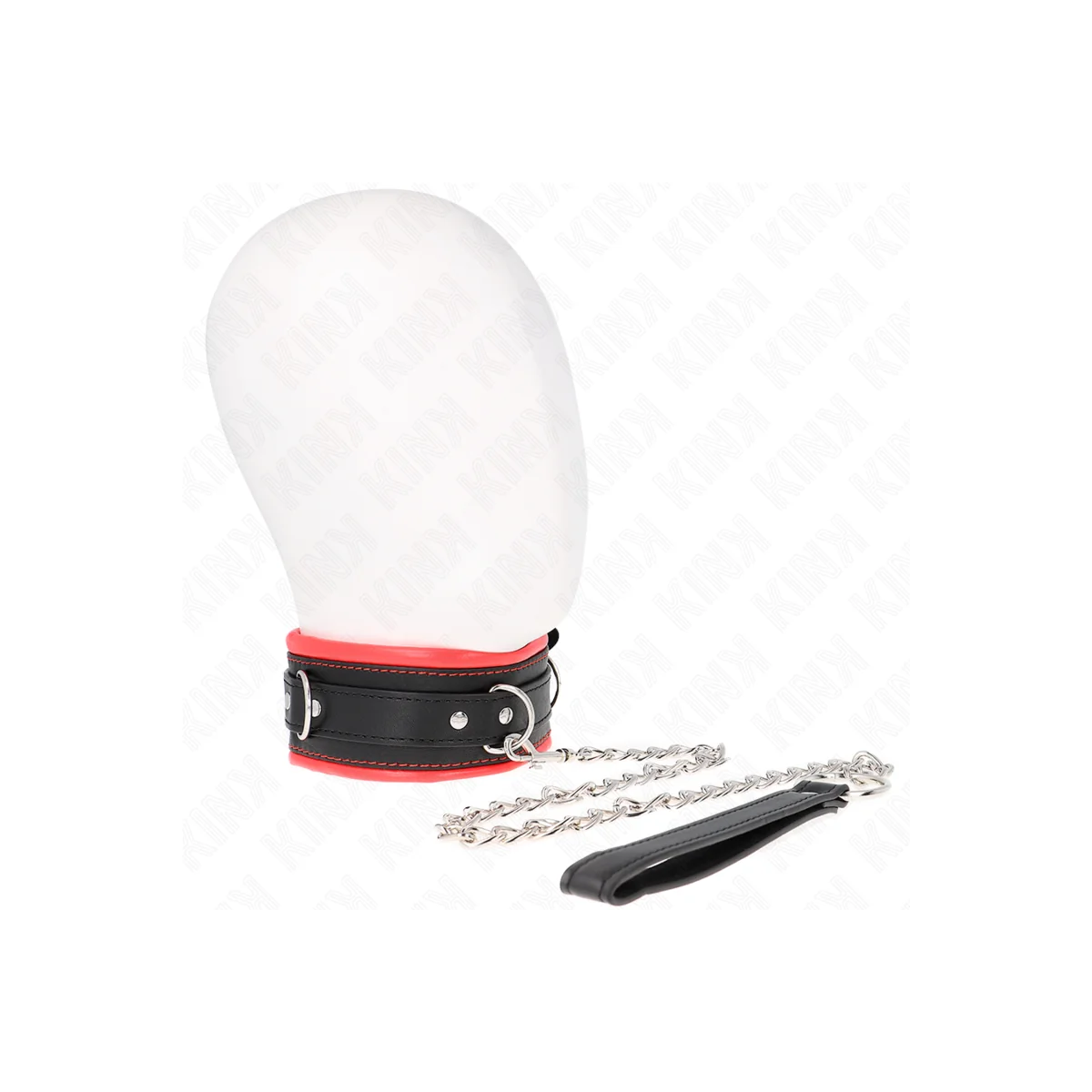 Schwere Halskette mit Gürtel 65 cm Modell 3 Verstellbar 36,5-50 cm von Kink Collar & Gag kaufen | Fesselliebe