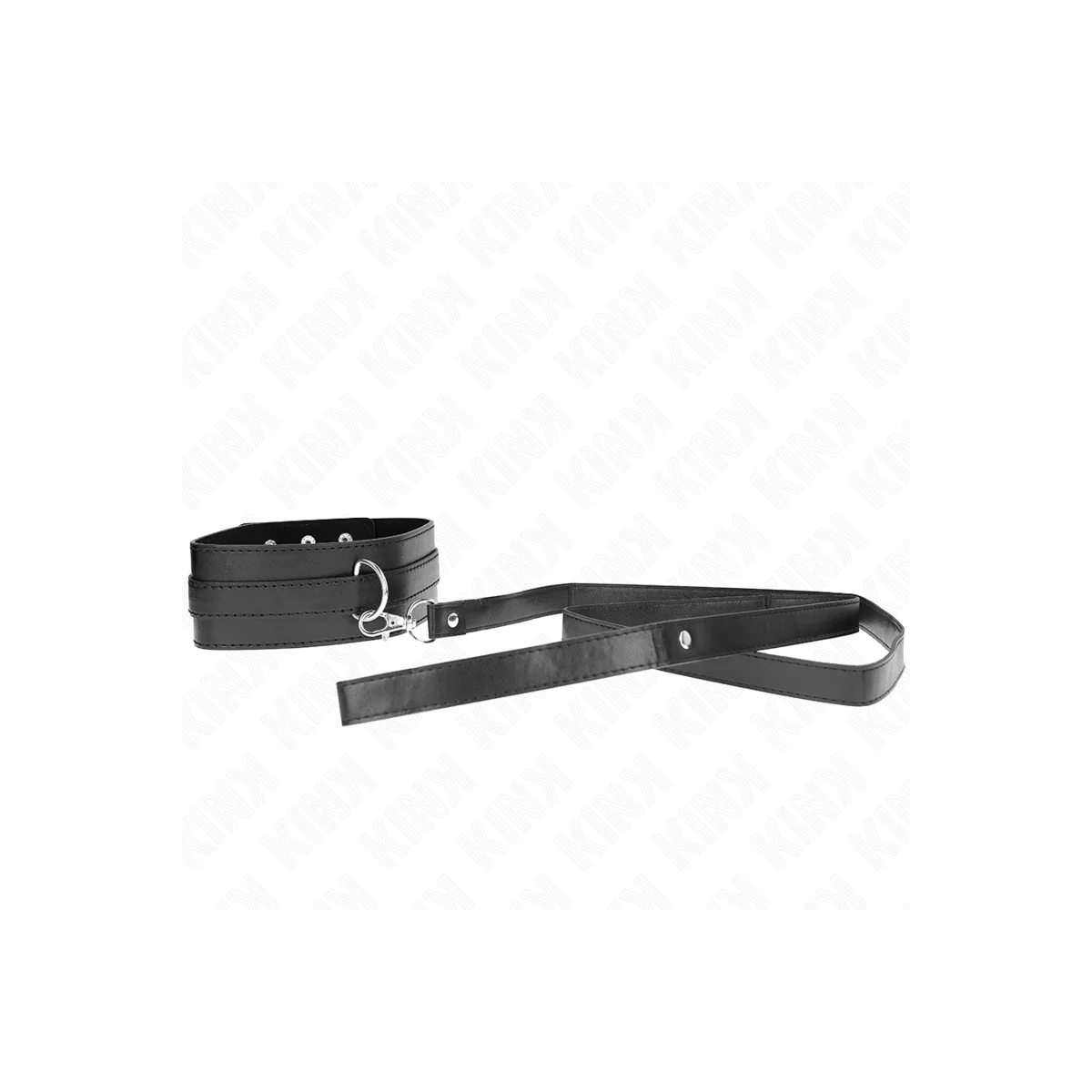 Halskette mit Gürtel 116 cm Modell 1 Verstellbar 36-43 cm X 5 cm von Kink Collar & Gag kaufen | Fesselliebe