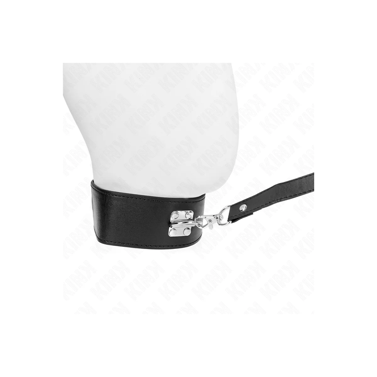 Halskette mit Gürtel 116 cm Modell 2 Verstellbar 36-43 cm X 5 cm von Kink Collar & Gag kaufen | Fesselliebe