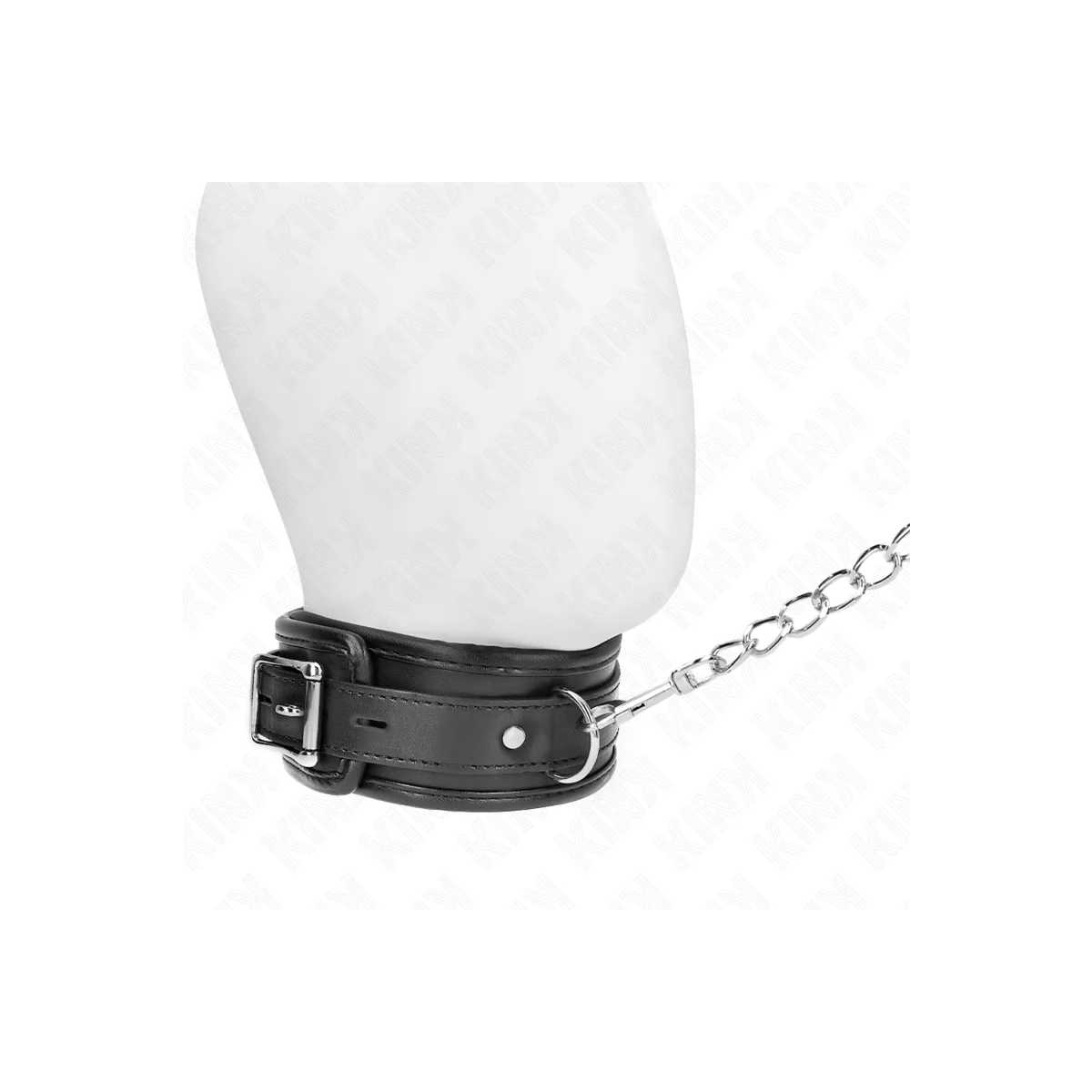 Basismodell Halsband mit Leine 65 cm Modell 1 53 X 6 cm von Kink Collar & Gag kaufen | Fesselliebe