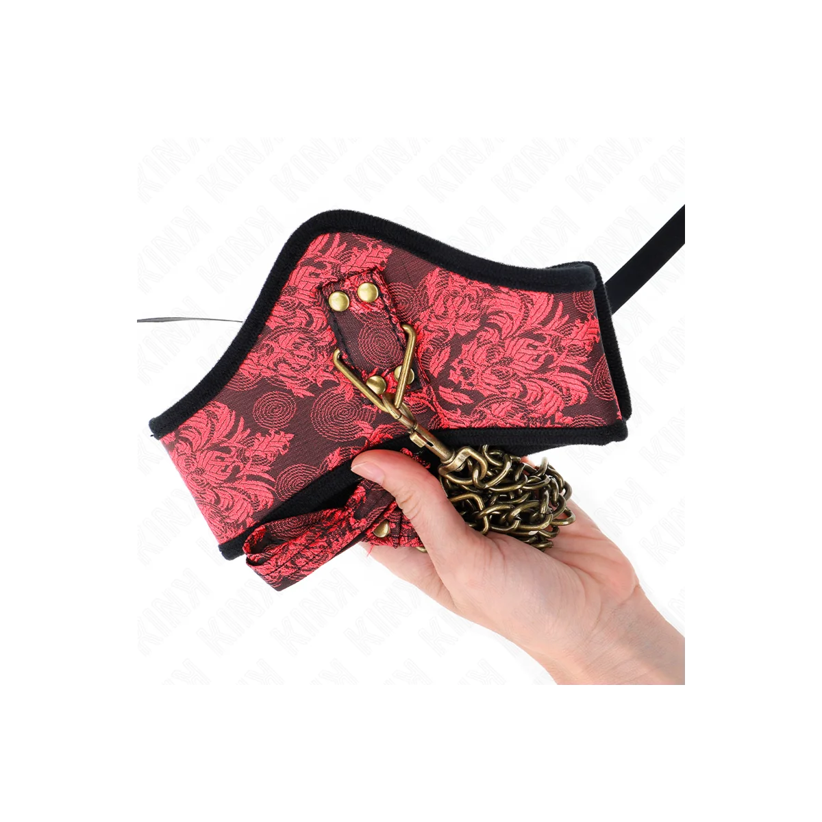 Scandal Modell Halskette mit Spitzenband 75 cm 44 X 10 cm von Kink Collar & Gag kaufen | Fesselliebe