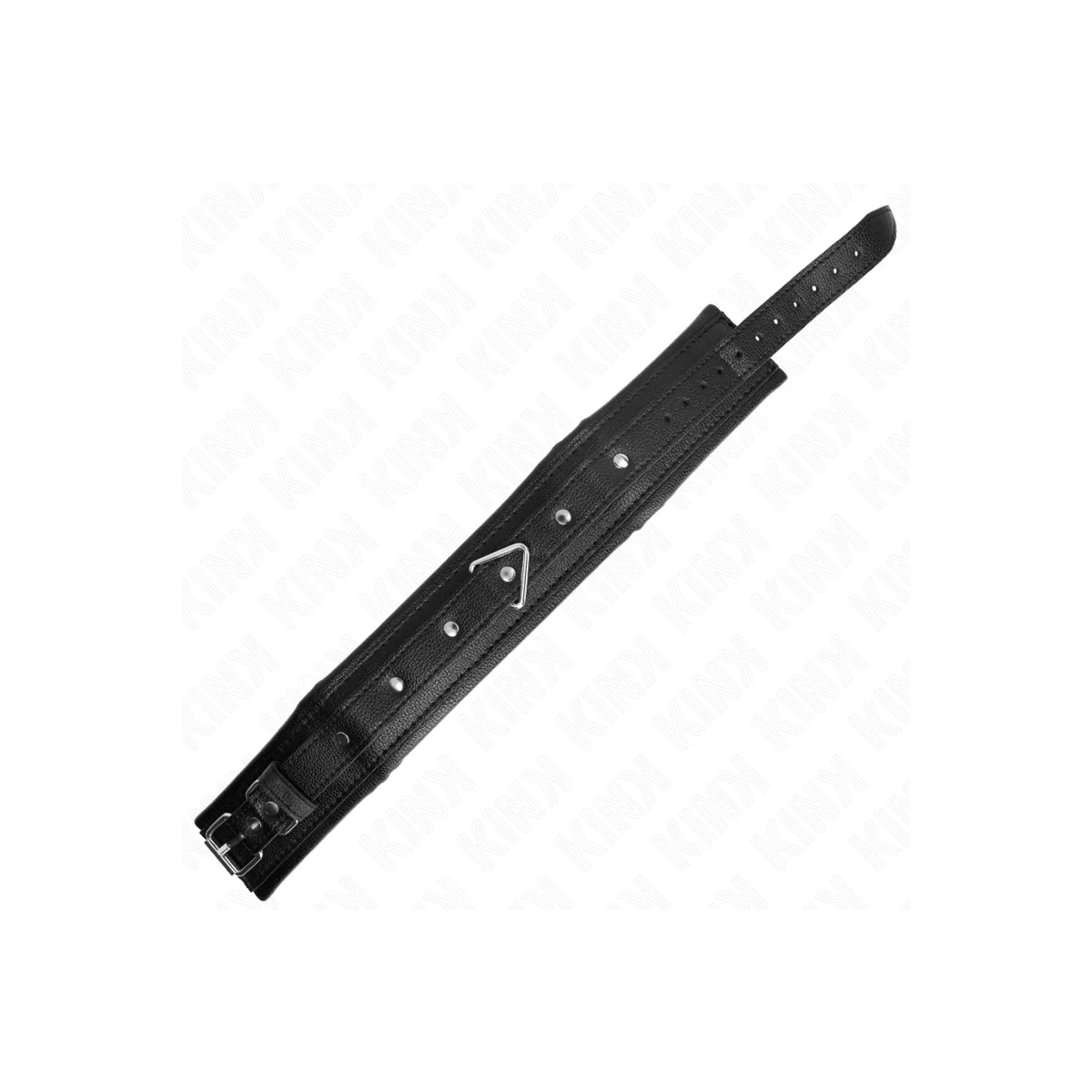 Halskette mit Schwammkunstlederband Modell 1 Verstellbar 37-54 cm X 3 cm von Kink Collar & Gag kaufen | Fesselliebe