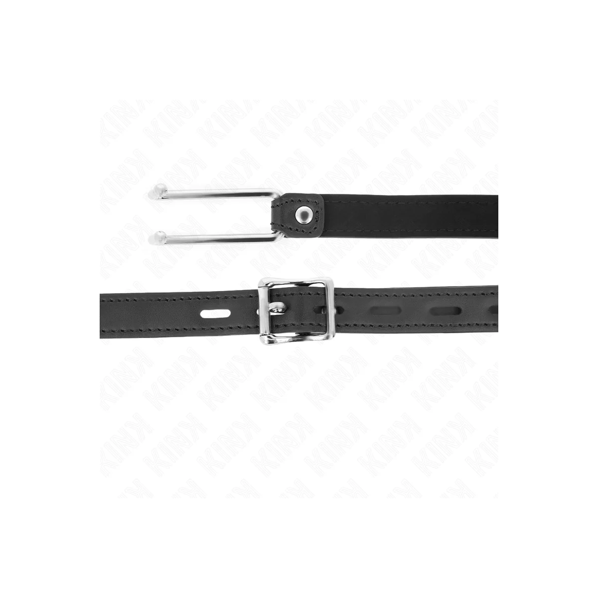 Metallhakenknebel 11,5 cm mit Kunstlederband Verstellbar 39-58 cm X 2 cm von Kink Collar & Gag kaufen | Fesselliebe