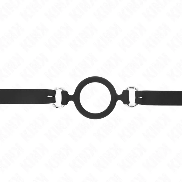 Silikon O-Ring 5 cm Knebel 56 cm von Kink Collar & Gag kaufen | Fesselliebe