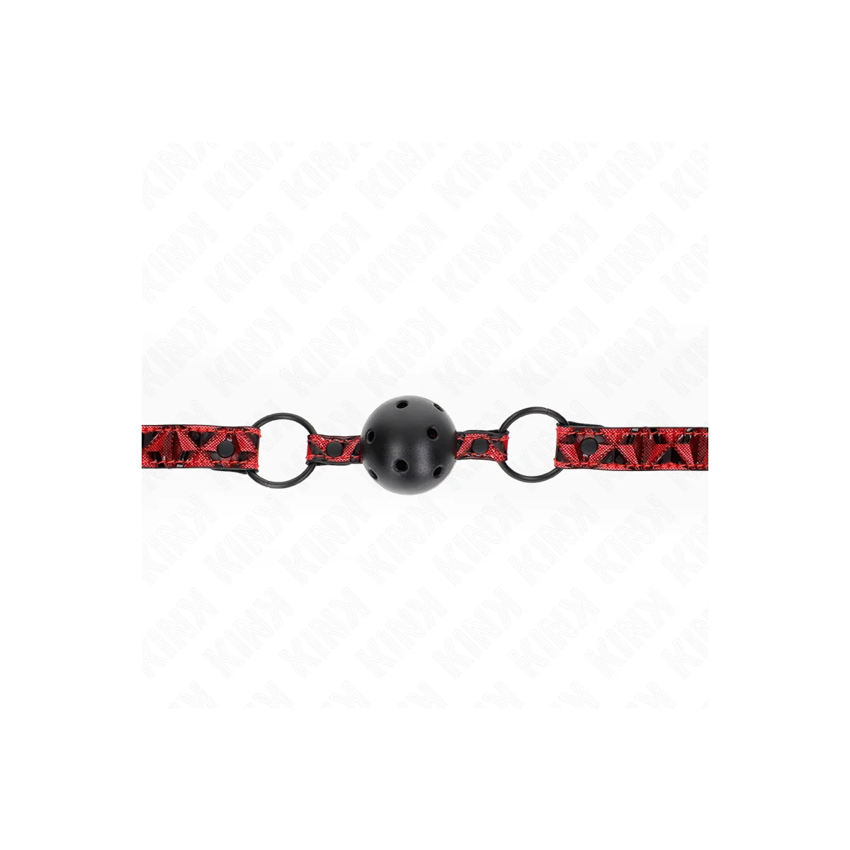 Rautenmuster-Ball 4,5 cm Gag Modell 2 64,5 cm Verstellbar 42-60 cm von Kink Collar & Gag kaufen | Fesselliebe