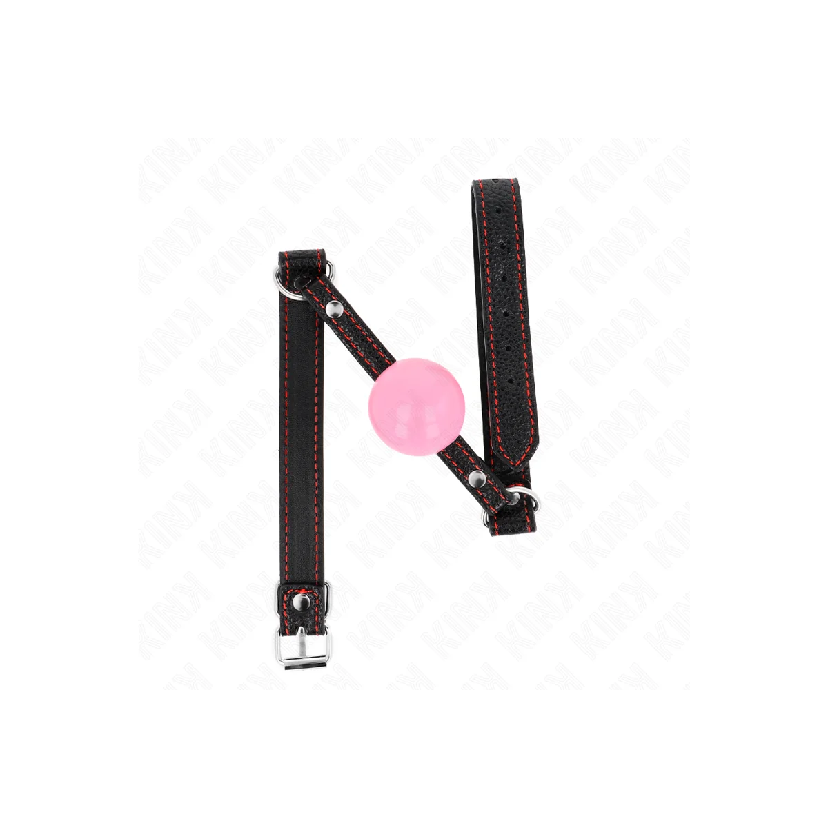 Roségold-Kugel 4 cm Knebel 60 X 2 cm von Kink Collar & Gag kaufen | Fesselliebe