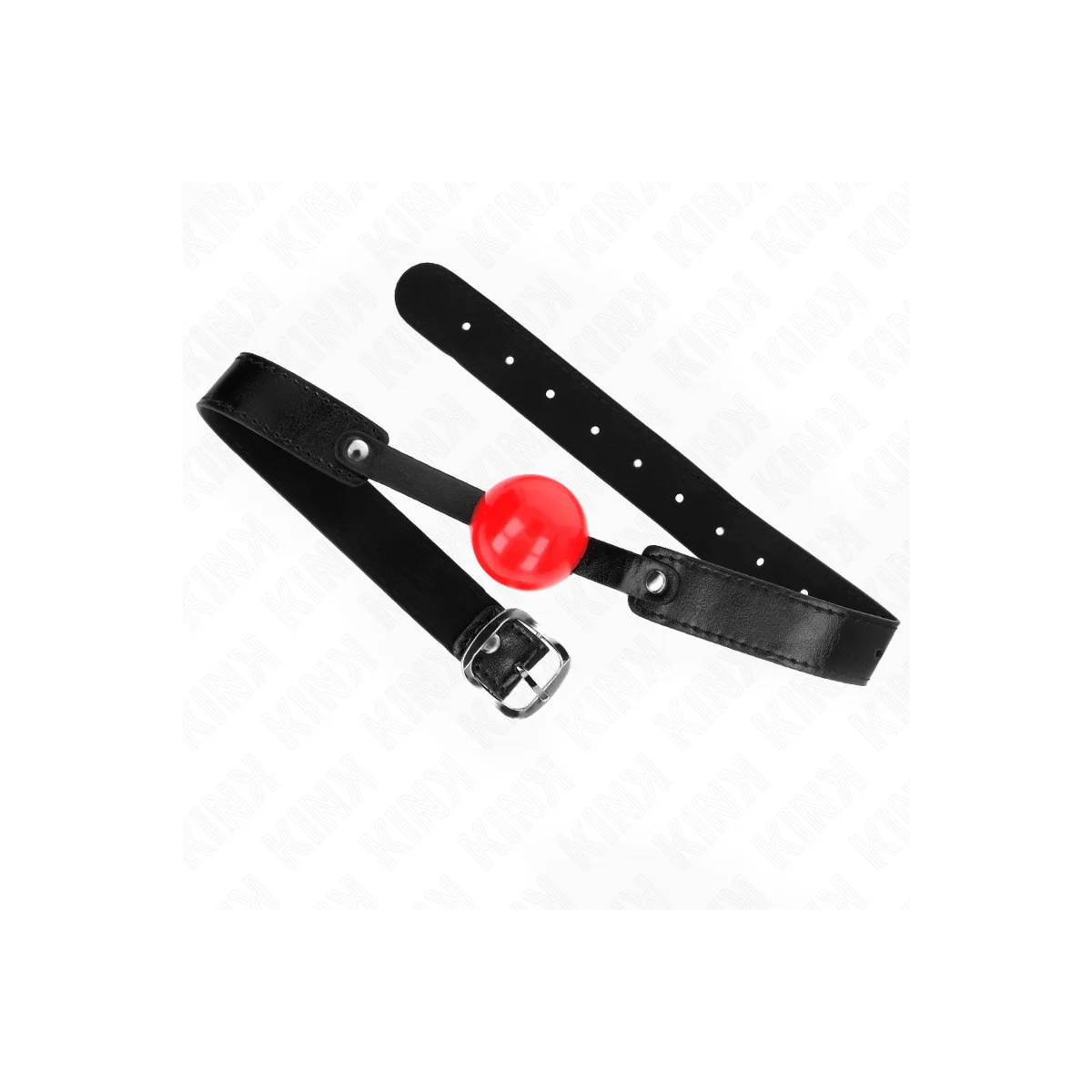 Soft Tpe Ball 4 cm Gag Modell 1 66 X 2,5 cm Verstellbar 41-61 cm von Kink Collar & Gag kaufen | Fesselliebe