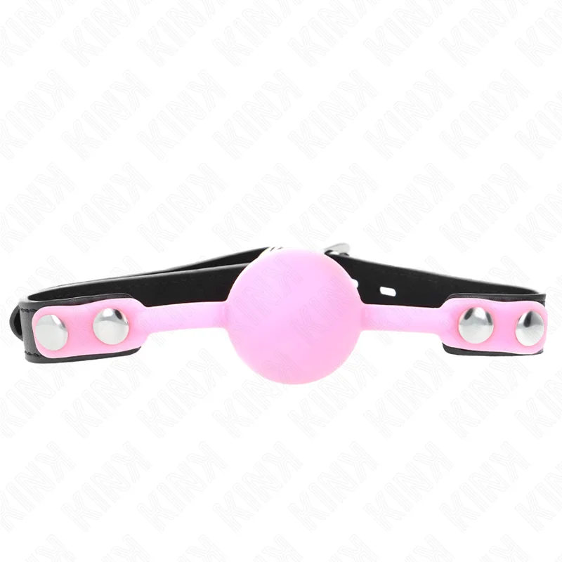 Leuchtender Silikonball 4 cm Knebel 60 X 2 cm von Kink Collar & Gag kaufen | Fesselliebe