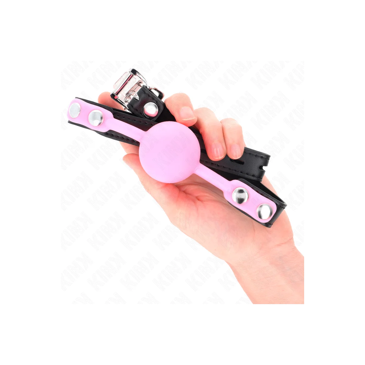 Leuchtender Silikonball 4 cm Knebel 60 X 2 cm von Kink Collar & Gag kaufen | Fesselliebe