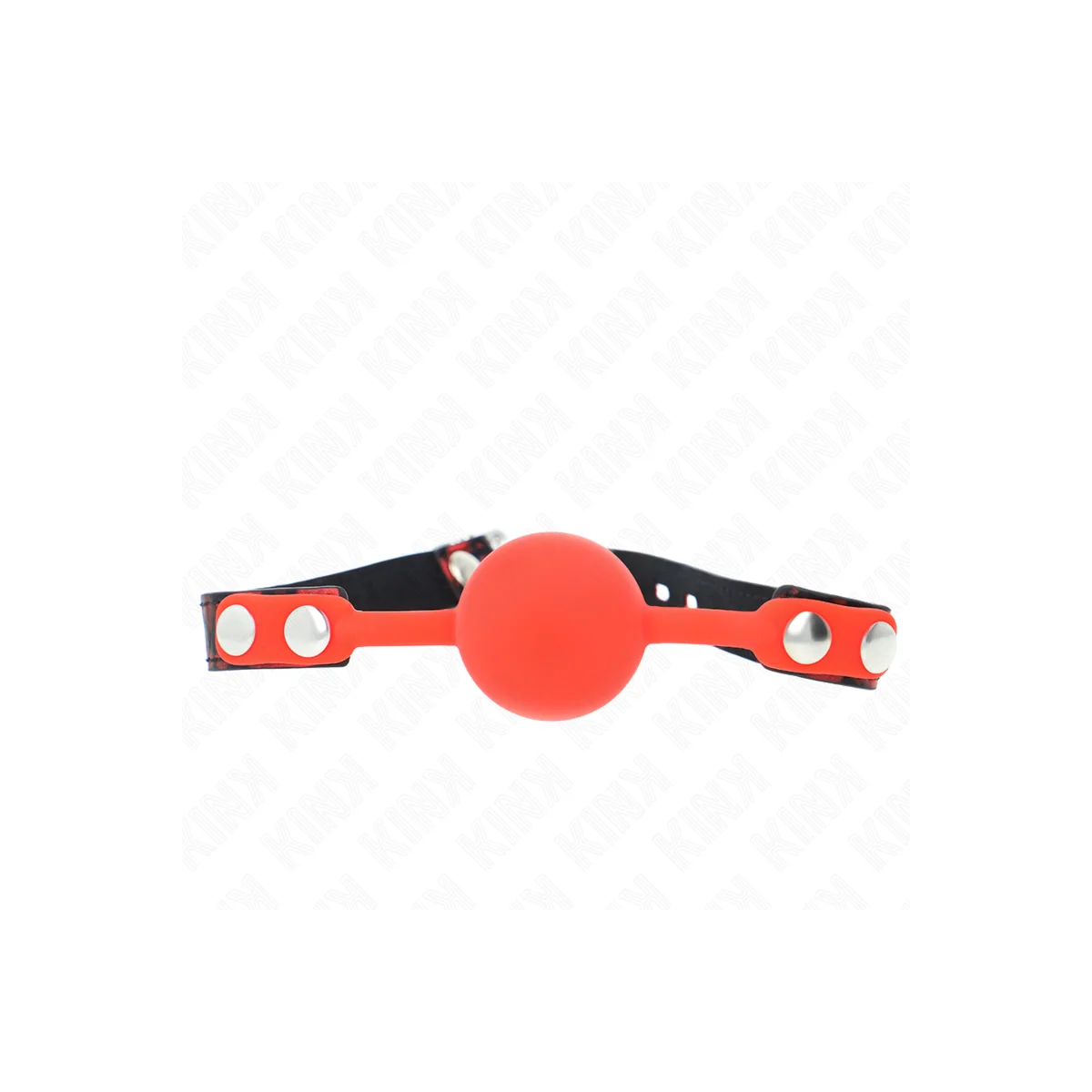 Modell 2 Silikonball 4 cm Knebel mit Schloss 60 X 2 cm von Kink Collar & Gag kaufen | Fesselliebe