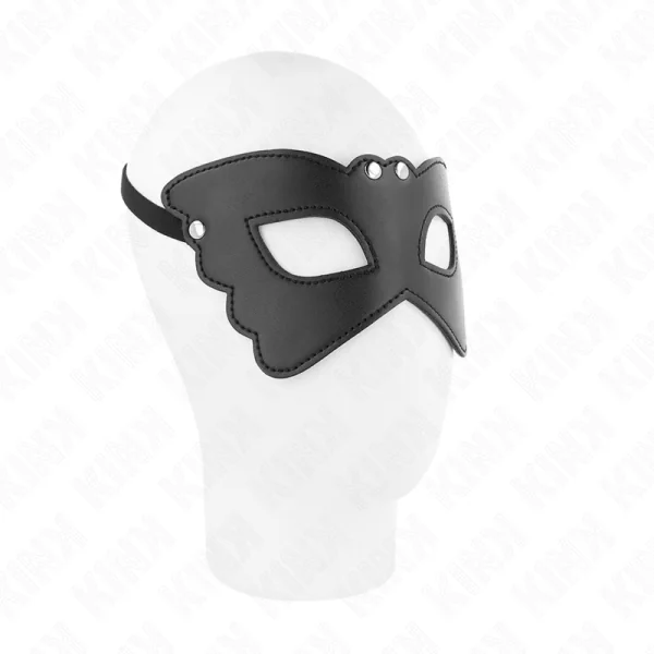 Schmetterlingsform-Kunstledermaske 20 X 9 cm von Kink Masked Allure kaufen | Fesselliebe