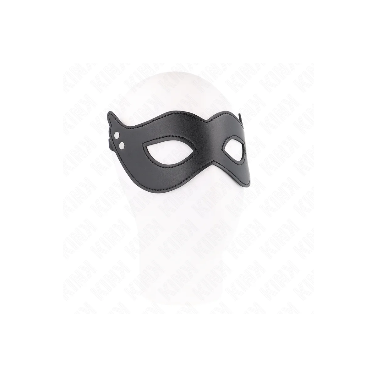 Kunstledermaske mit Nieten Modell 1 26 X 8 cm von Kink Masked Allure kaufen | Fesselliebe