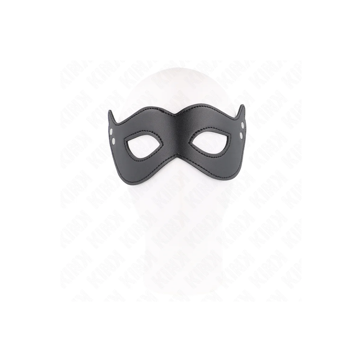Kunstledermaske mit Nieten Modell 1 26 X 8 cm von Kink Masked Allure kaufen | Fesselliebe