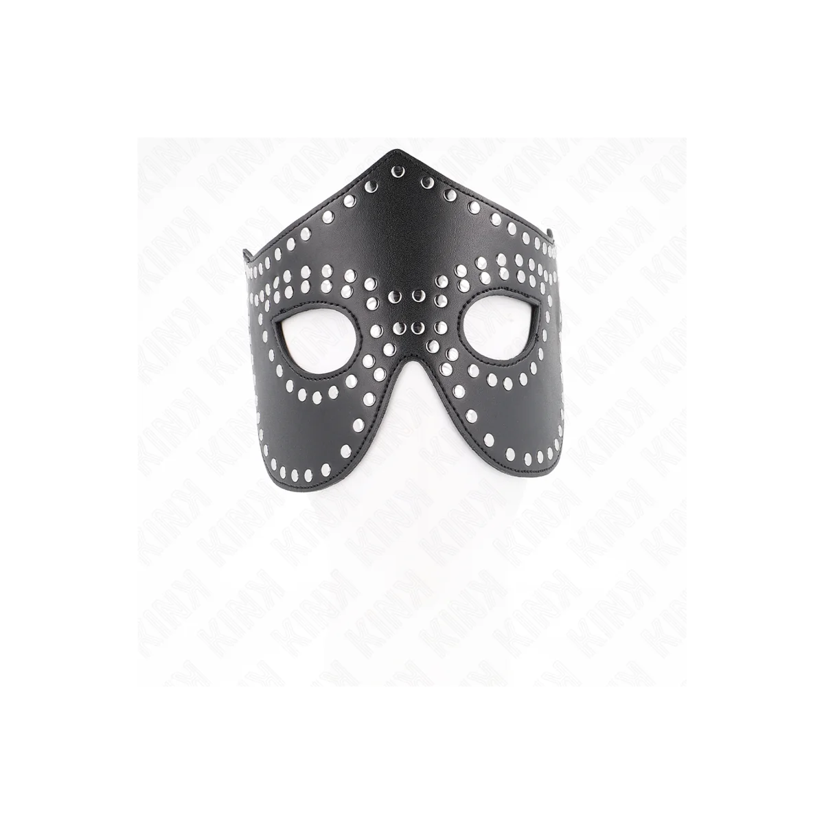 Kunstledermaske mit Nieten Modell 2 30 X 12 cm von Kink Masked Allure kaufen | Fesselliebe