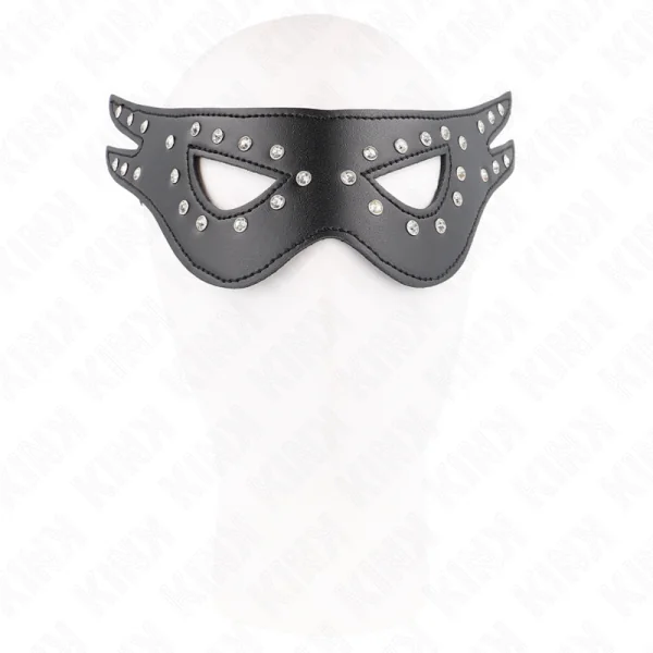 Sexy Kunstledermaske Modell 2 27 X 13 cm von Kink Masked Allure kaufen | Fesselliebe