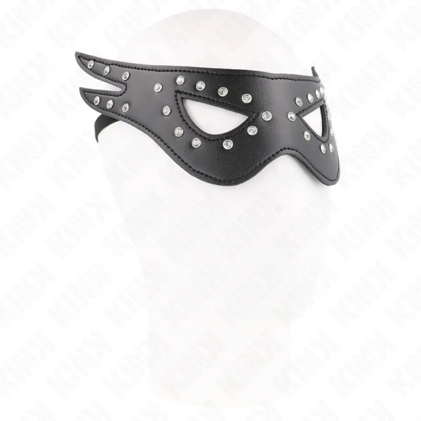 Sexy Kunstledermaske Modell 2 27 X 13 cm von Kink Masked Allure kaufen | Fesselliebe