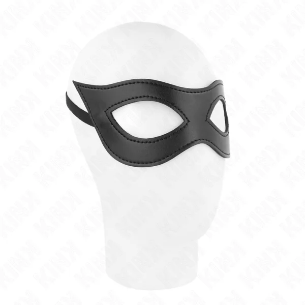 Kunstledermaske Modell 2 23 X 7,5 cm von Kink Masked Allure kaufen | Fesselliebe