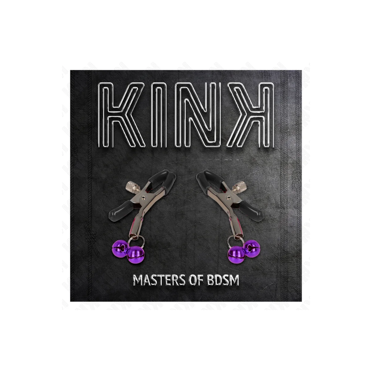 Doppelglocken-Nippelklammerei Lila 6 cm von Kink Nipple Grip kaufen | Fesselliebe