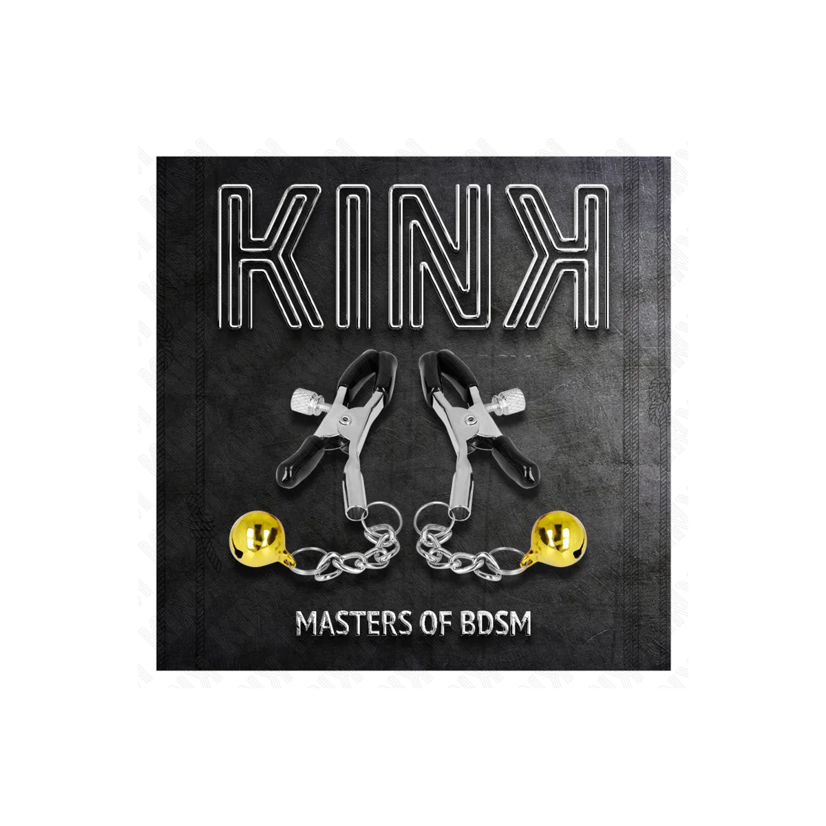 Goldene Jingle Bell Anhänger-Nippelklammern 6 cm von Kink Nipple Grip kaufen | Fesselliebe