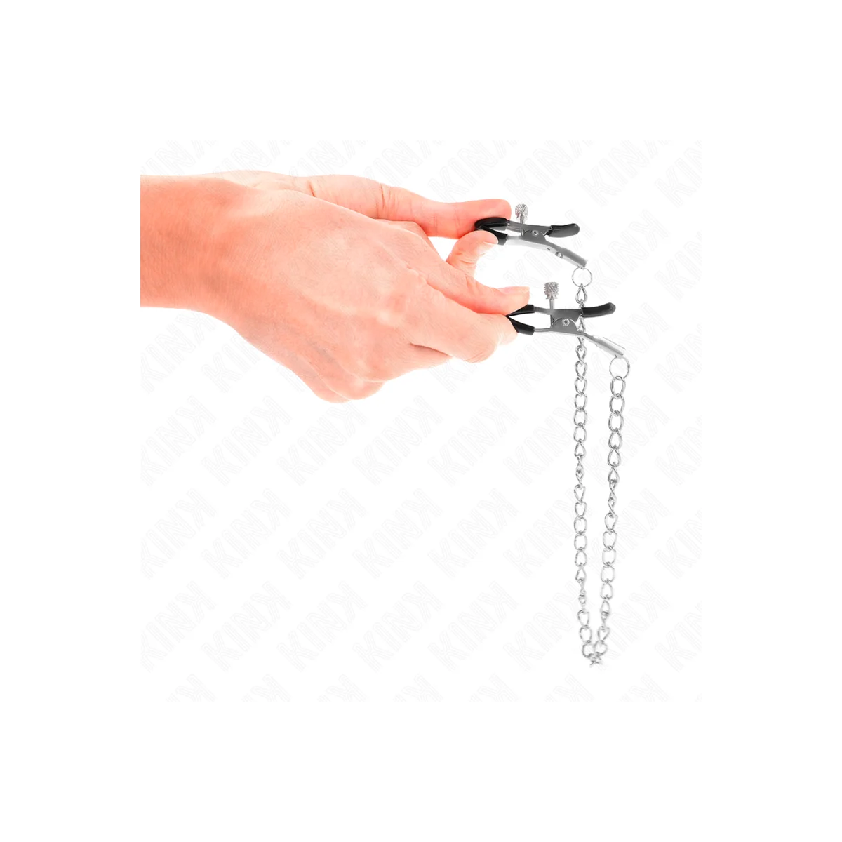 Dünne Kettennippelklammern 30 cm von Kink Nipple Grip kaufen | Fesselliebe