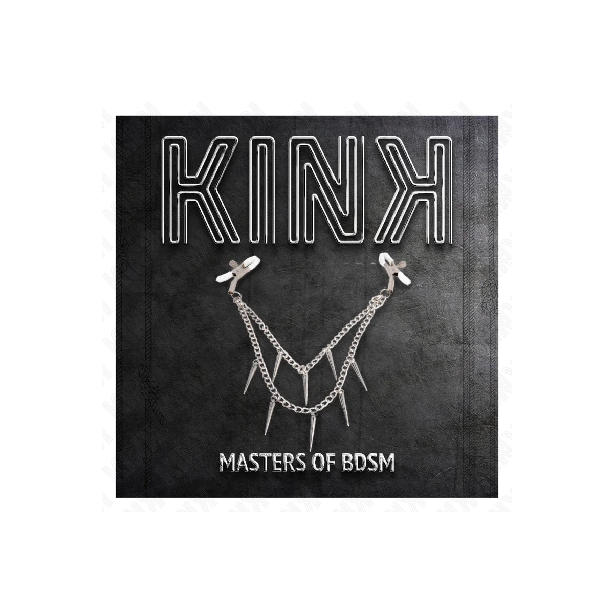 Nippelklemmen mit Spikes Ketten 30 cm von Kink Nipple Grip kaufen | Fesselliebe