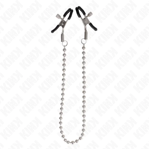 Perlenkette Nippelklemmen 30 cm von Kink Nipple Grip kaufen | Fesselliebe