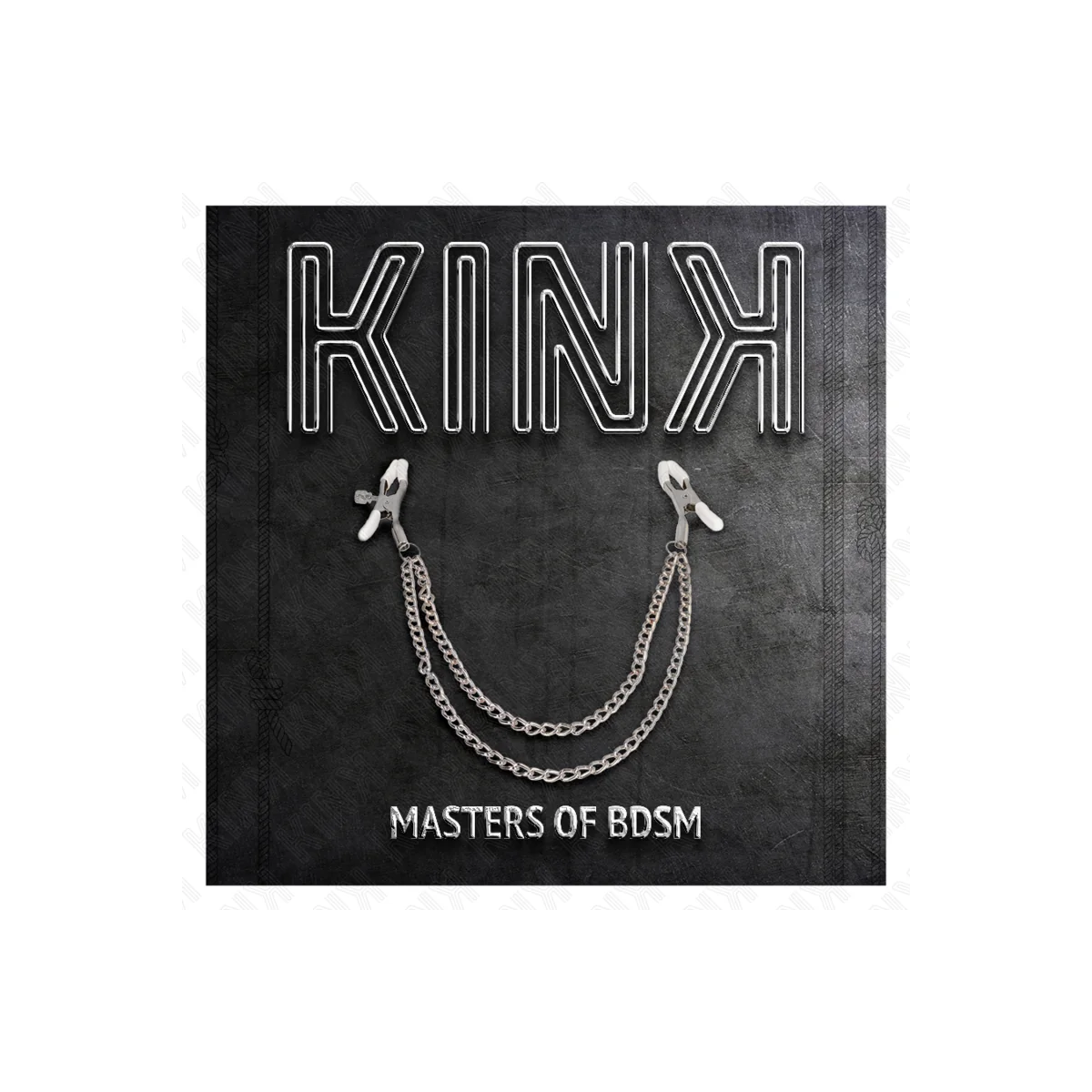 Nippelklemmen mit 2 Dünnen Ketten Silber 20/23 cm von Kink Nipple Grip kaufen | Fesselliebe