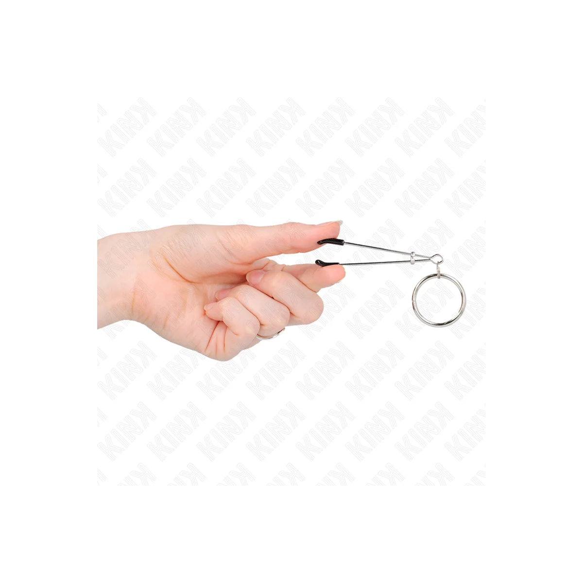 Dünne Nippelklemmen mit O-Ring 7 cm von Kink Nipple Grip kaufen | Fesselliebe