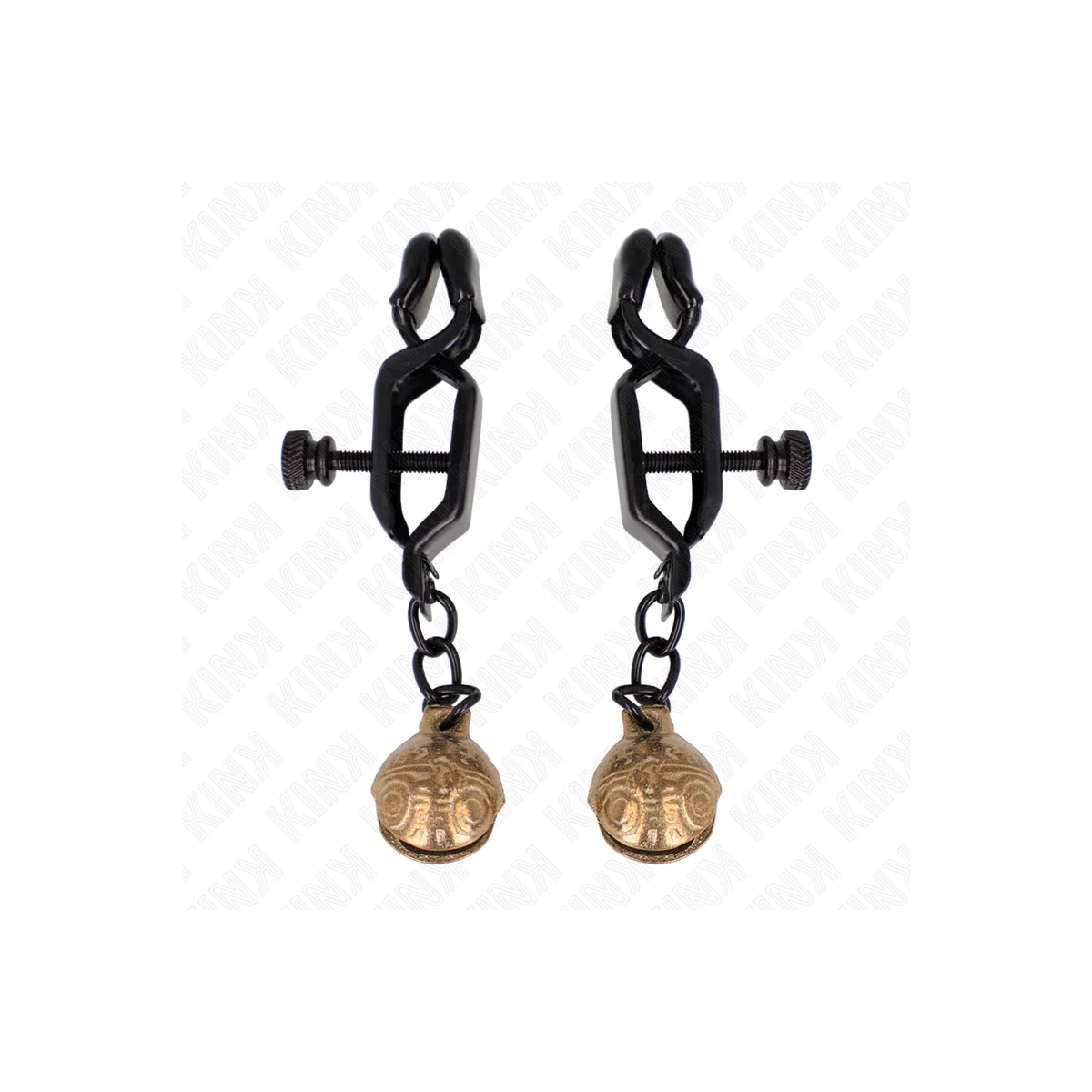 Bell Jaw Style Nippelklemmen Schwarz 7 cm von Kink Nipple Grip kaufen | Fesselliebe