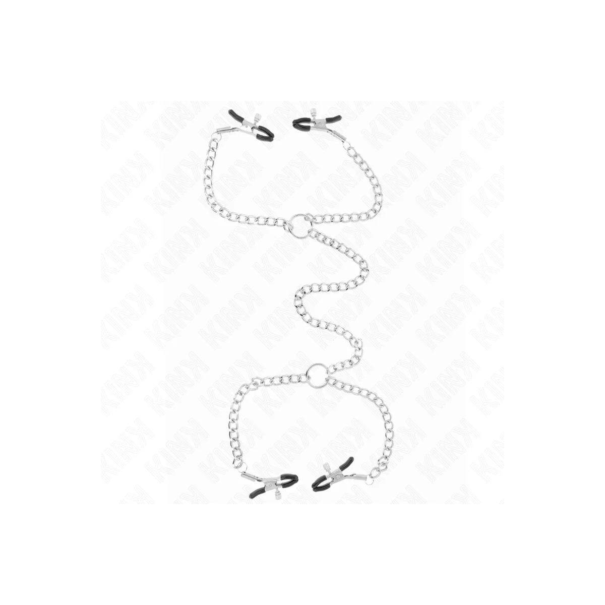 Ketten-Nippelklammern 32 cm mit Ketten 14 cm von Kink Nipple Grip kaufen | Fesselliebe