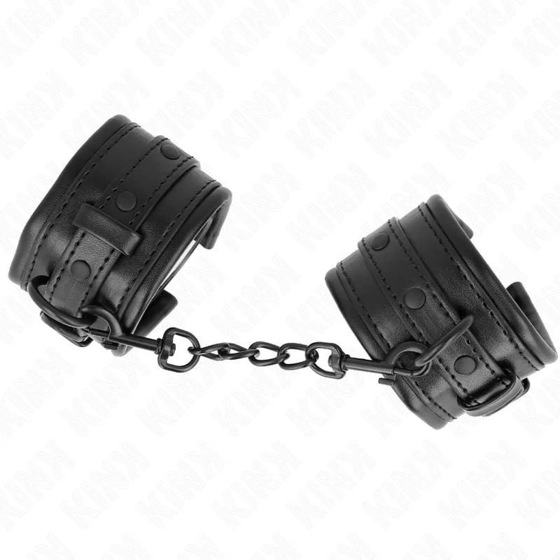 Handgelenkfesseln Schwarz Verstellbar 20-30 cm X 6 cm von Kink Wrist Restraint kaufen | Fesselliebe 2