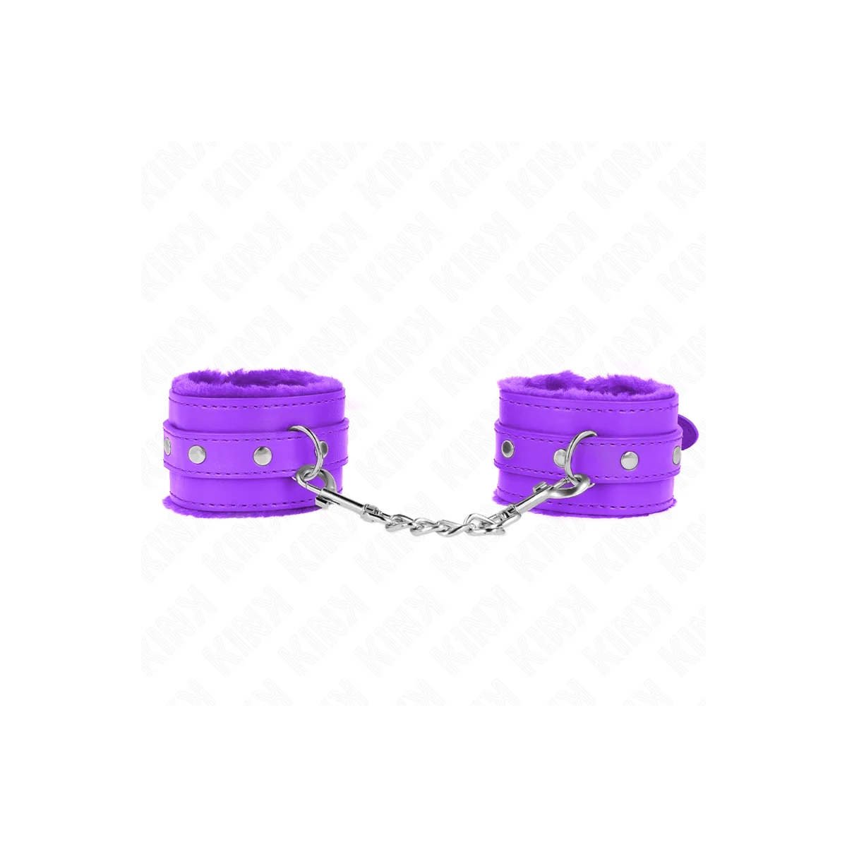 Premium Handgelenkfesseln Lila mit Lila Gürtel Verstellbar 17-29 cm X 6 cm von Kink Wrist Restraint kaufen | Fesselliebe