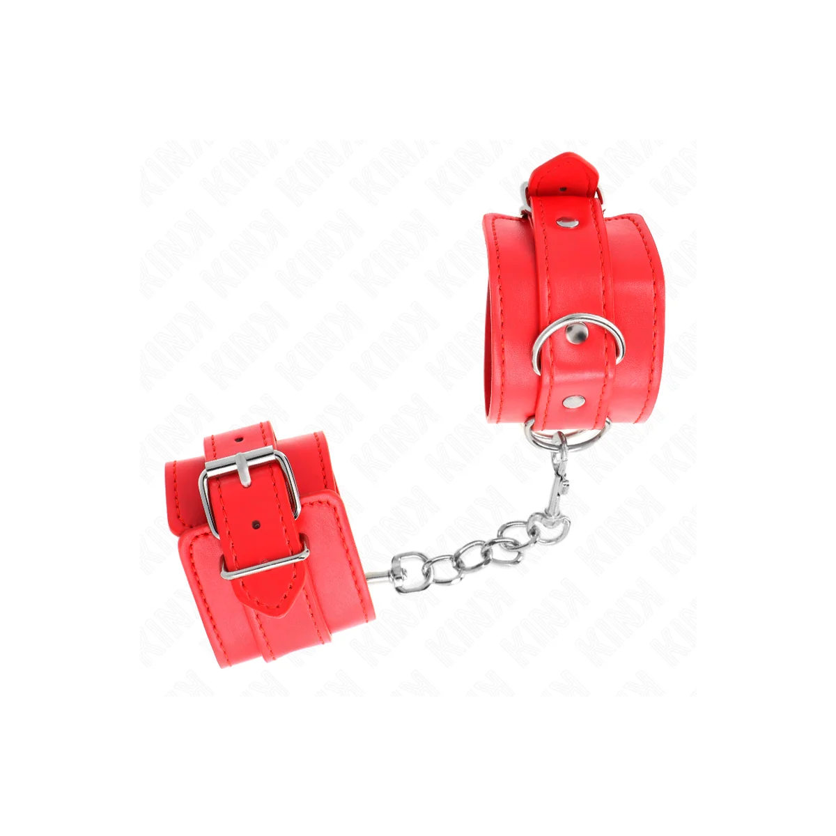 Einfache Handgelenksfesseln Rot Verstellbar 20-23 cm X 5,5 cm von Kink Wrist Restraint kaufen | Fesselliebe