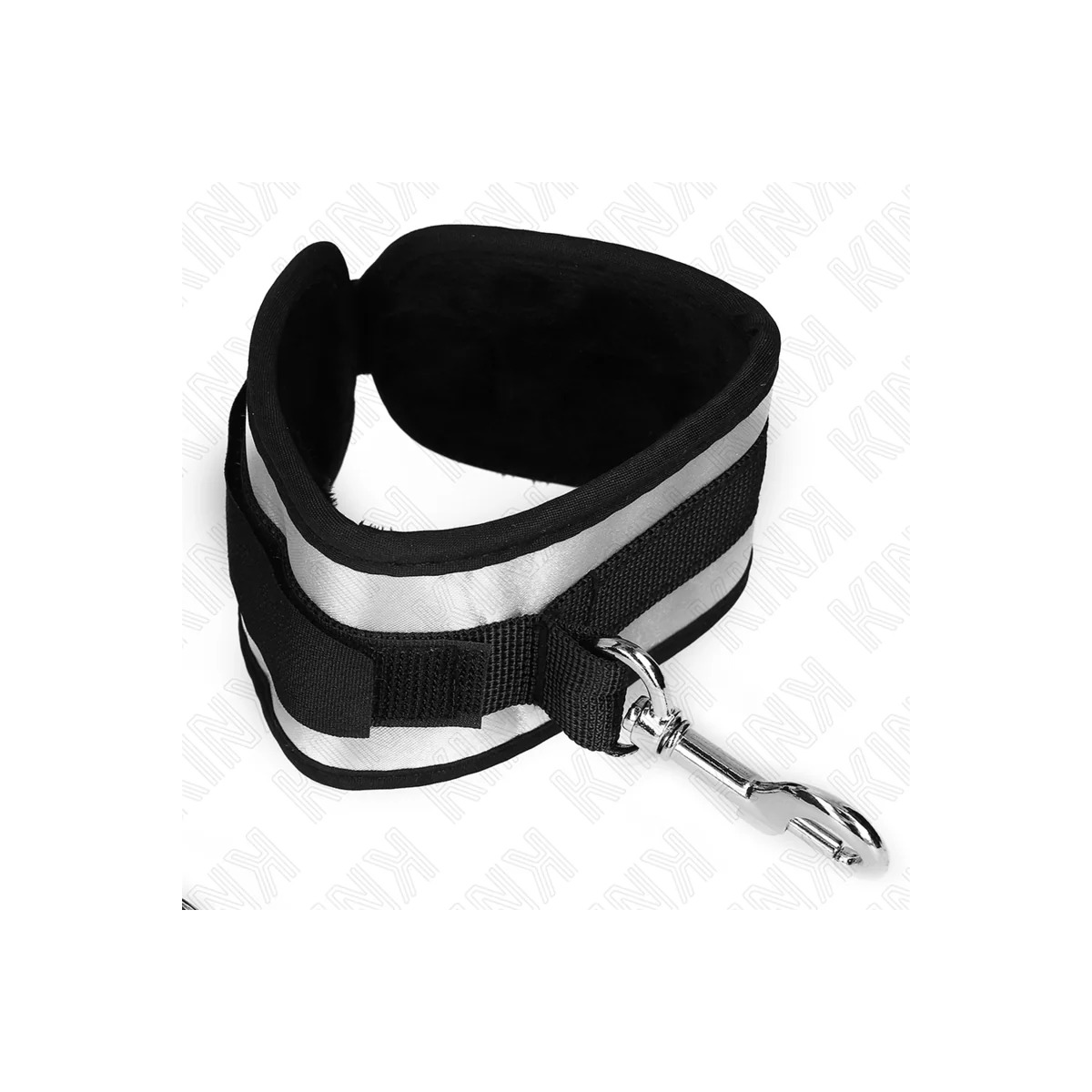 Neopren Handgelenkmanschetten Grau 23 X 5 cm von Kink Wrist Restraint kaufen | Fesselliebe