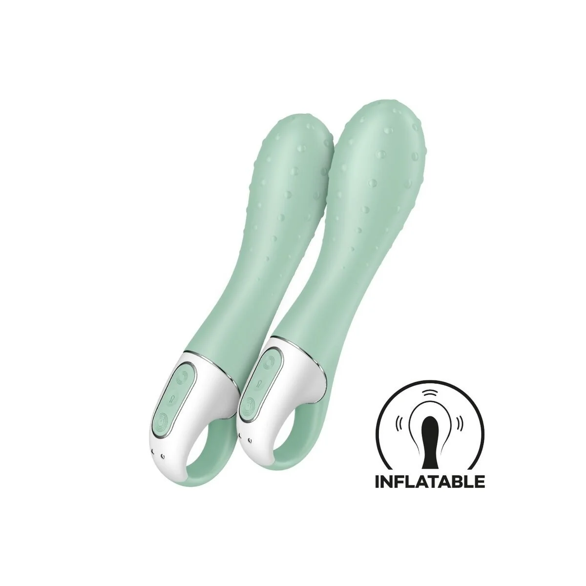 Air Pump Vibrator 3 Aufblasbarer G-Punkt Mint von Satisfyer Vibrator kaufen | Fesselliebe