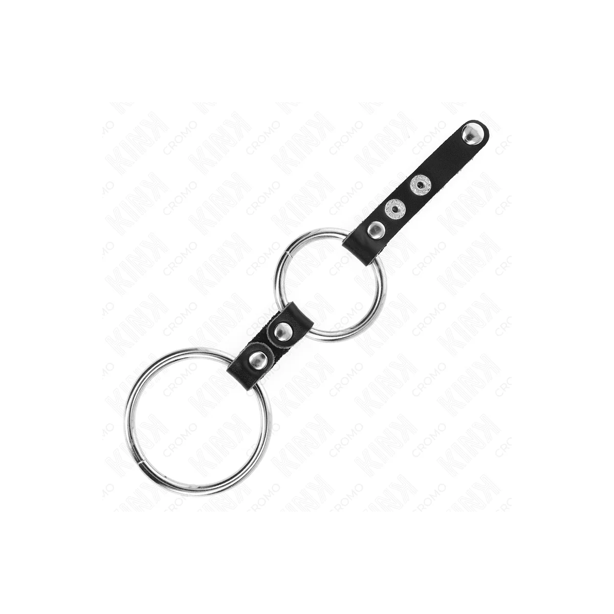 Doppelter Penisring 3,8 cm Bis 5 cm Durch Leder Verbunden von Kink Ring Power kaufen | Fesselliebe