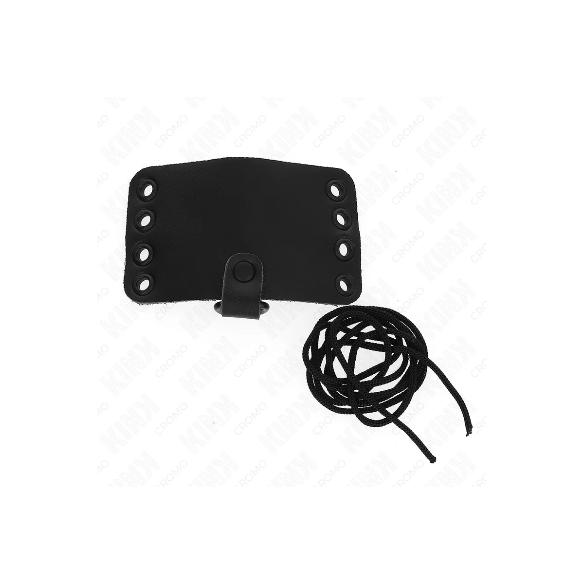 PENISRING AUS LEDER MIT SCHNÜRVERSCHLUSS UND SCHNÜRSENKEL VON KINK RING POWER