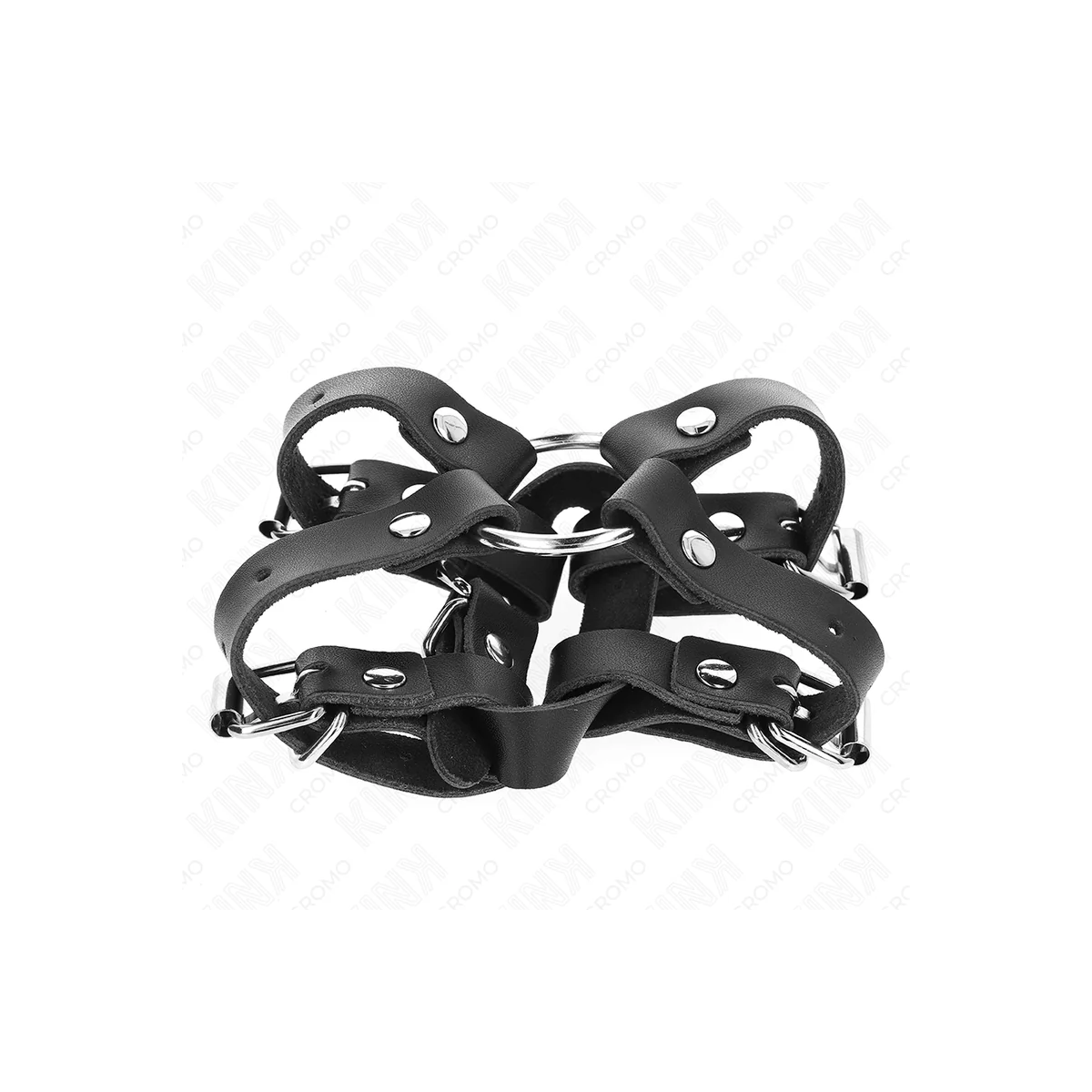 PENISRING MIT MEHREREN VERSTELLBAREN RIEMEN VON KINK RING POWER