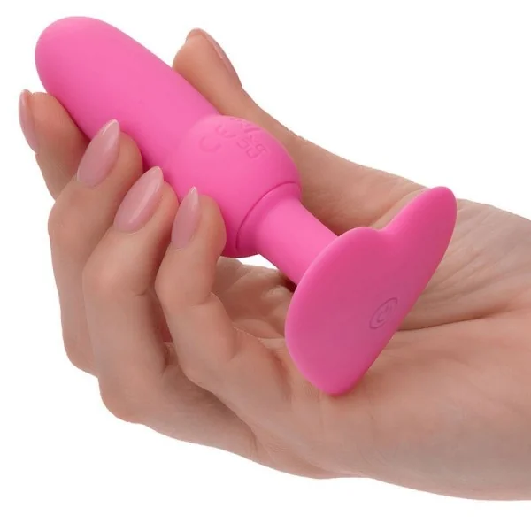 First Time Anal Plug mit Perlensonde 10 Vibrationen Rosa von Calexotics kaufen | Fesselliebe