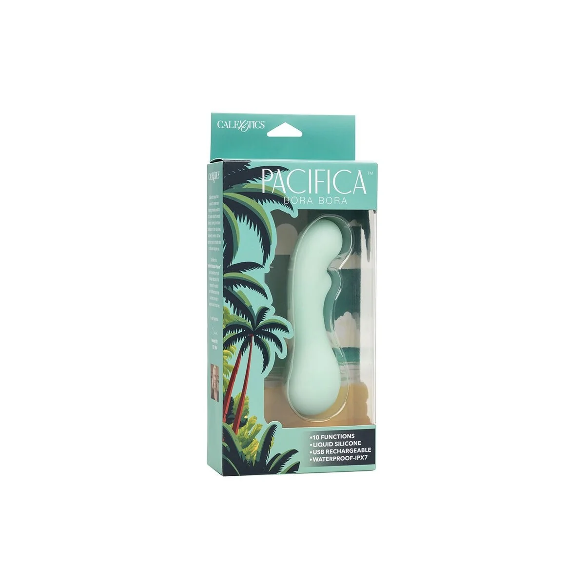 Pacifica Bora Bora Estimulator G-Spot 10 Vibrationen Aqua von Calexotics kaufen | Fesselliebe