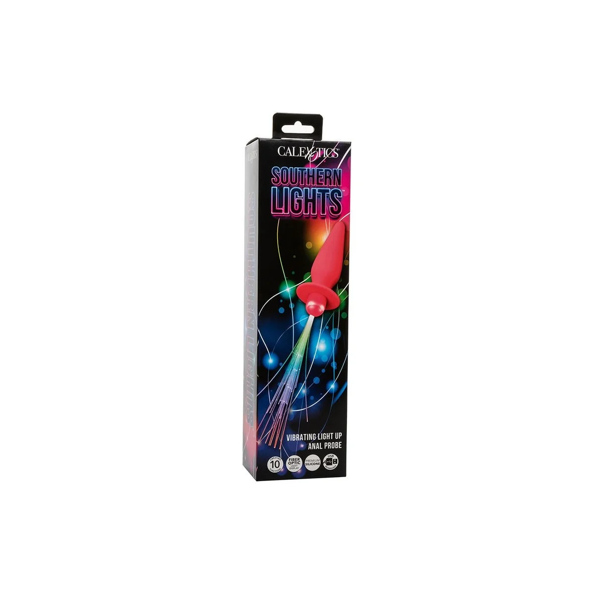 Southern Lights Light Up Leuchtende Analstecker 10 Vibrationen Silikon Rosa von Calexotics kaufen | Fesselliebe