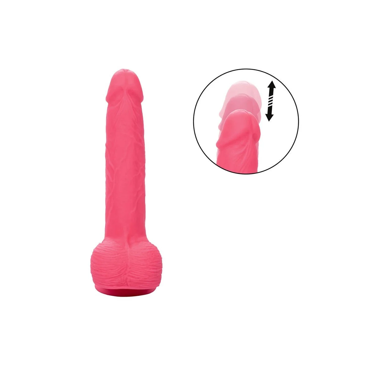 Studs realistischer Vibrator 10 Vibrationen Rosa von Calexotics kaufen | Fesselliebe