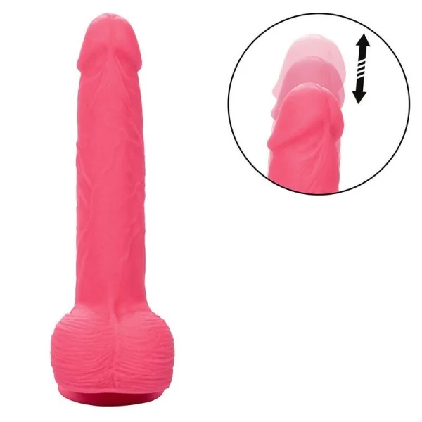 Studs realistischer Vibrator 10 Vibrationen Rosa von Calexotics kaufen | Fesselliebe