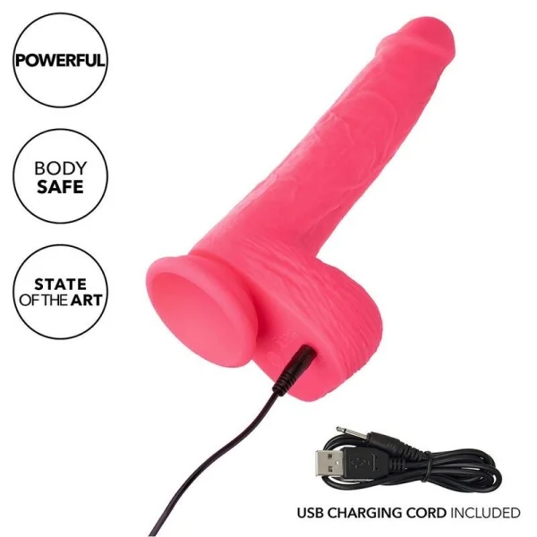 Studs realistischer Vibrator 10 Vibrationen Rosa von Calexotics kaufen | Fesselliebe