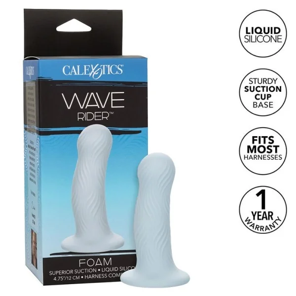 Wave Rider Schaumstoff-Analplug Blau von Calexotics kaufen | Fesselliebe