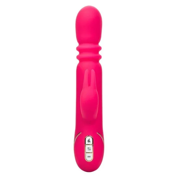Jack Fantasy Dreifach Beheizter Vibrator Rabbit Rosa von Calexotics kaufen | Fesselliebe