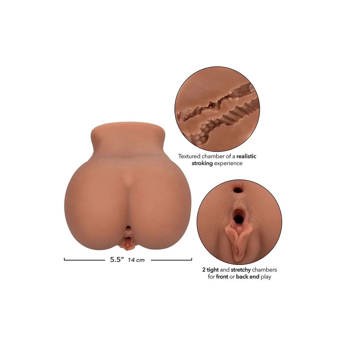 The Roller Babe Doppelt realistischer Masturbator, Fleisch von Calexotics kaufen | Fesselliebe